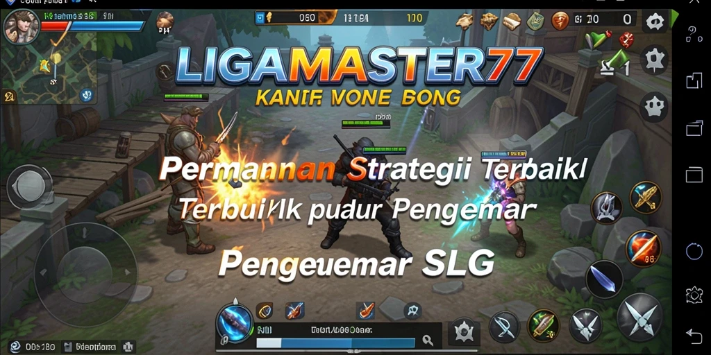 Tampilan permainan SLG yang menantang dan menarik.