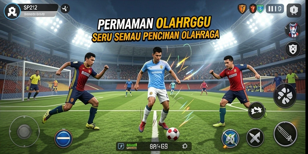 Tampilan menarik dari gameplay SP212 yang mendebarkan.