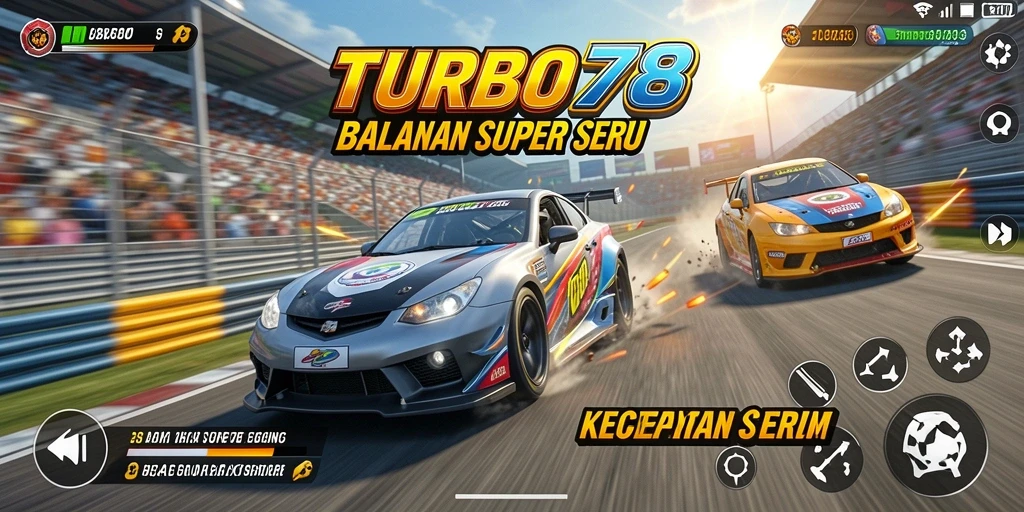 Tampilan menarik dari gameplay TURBO78 yang mendebarkan.